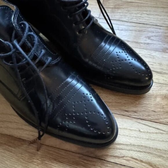 THE OFFICE OF ANGELA SCOTT Miss Button Derby Size 38 - Picture 6 of 7